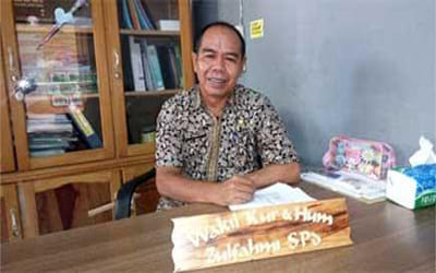 Kepsek SMAN 4 Bengkalis Berharap Siswanya Melanjutkan ke Perguruan Tinggi