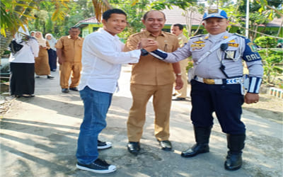 Kunjungan Kerja Ketua DPRD Provinsi Riau Ke SMA Negeri 4 Bengkalis