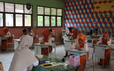 SMAN 4 Bengkalis Melaksanakan Penilaian Sumatif Akhir Jenjang Tahun Pelajaran 2024/2025