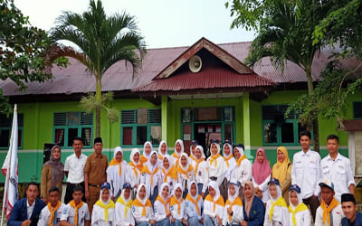 Mahasiswa PPL STAIN Bengkalis Motori Pembentukan Organisasi PMR di SMA Negeri 4 Bengkalis